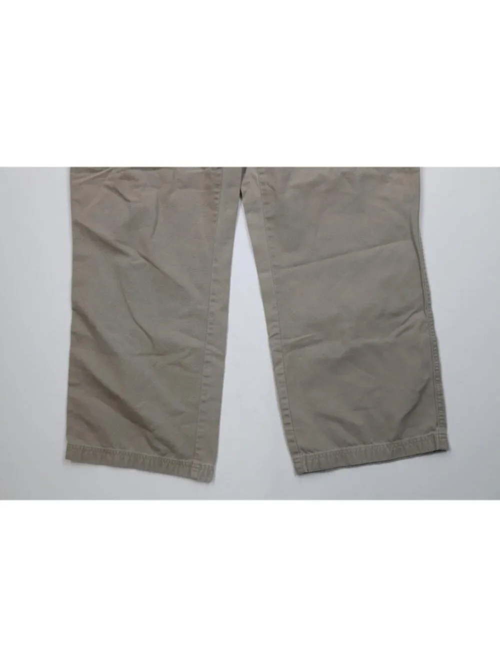 Vintage Y2K The North Face Mens 40x32 Faded Baggy Wide Leg Cargo Pants Beige